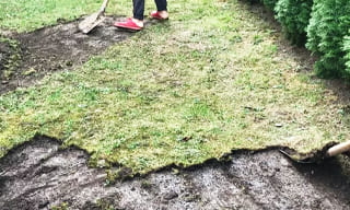 Снятие дерна старого газона в Кропоткине – от 527 руб. | 2Землекопа-Крп