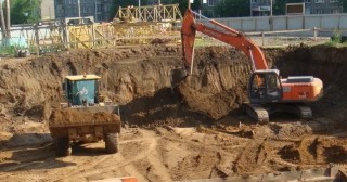 Котлован для дома Кропоткин, цена от 316 руб./м3.