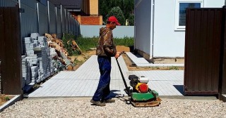 Устройство въезда на участок Кропоткин, цена от 51578 руб.